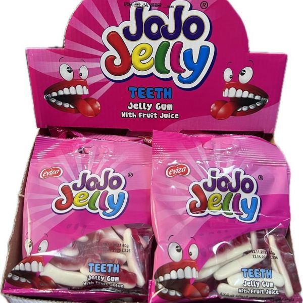 JOJO JELLY TEETH ЗУБЫ 80 ГР