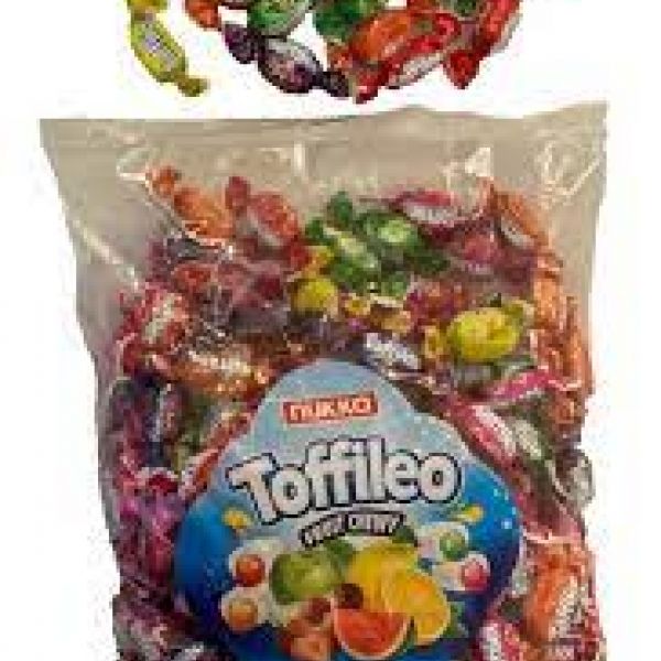 Жевательные конфеты с начинкой Toffileo
