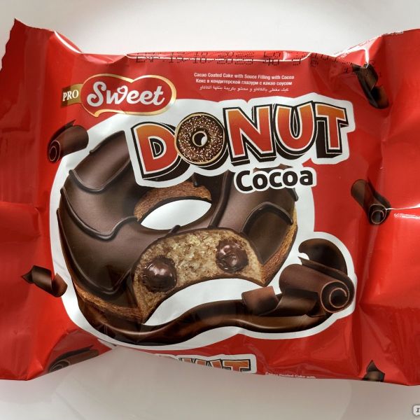 ПОНЧИК СО ВКУСОМ КАКАО "PROSWEET"
